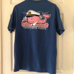 Vineyard Vines Blue Lobster Tee Shirt